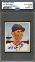 Mel Parnell PSA DNA Signed 1950 Bowman Rookie Autograph