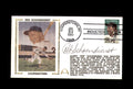 Red Schoendienst Signed 1989 First Day Cover Cache FDC Cooperstown Autograph