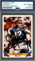 Jim Kelly PSA DNA Signed 1993 Topps Autograph