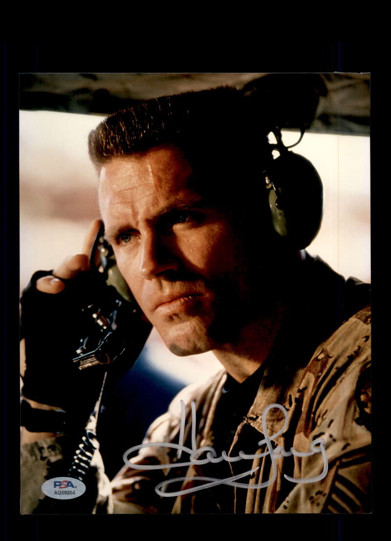 Howie Long PSA DNA Signed 8x10 Photo Autograph