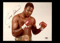 Larry Holmes PSA DNA Signed 8x10 Photo Autograph