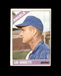 Lou Burdette Signed 1966 Topps California Angels Autograph