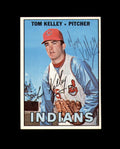 Tom Kelley Signed 1967 Topps Cleveland Autograph