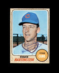Chuck Hartenstein Signed Original 1968 Topps Chicago Cubs Autograph