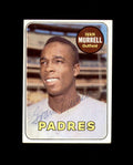 Ivan Murrell Signed 1969 Topps San Diego Padres Autograph