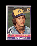 Bill Travers Signed 1976 Topps Milwaukee Autograph