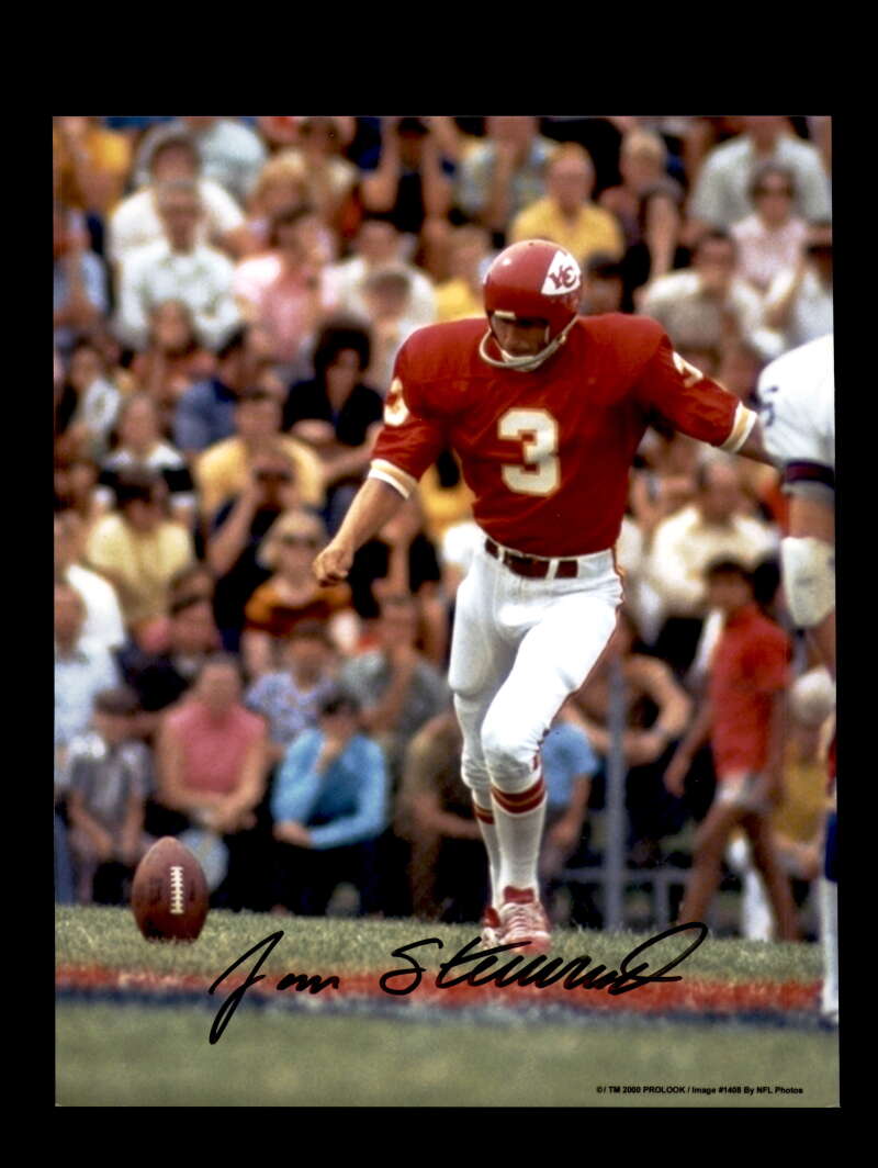 Jan Stenerud Signed 8x10 Photo Autographed Chiefs