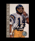 Dan Fouts NFL Coa Signed 1998 HOF Signature Series /2500 Autograph