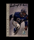 Dick Night Train Lane NFL Coa Signed 1998 HOF Signature Series /2500 Autograph