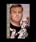 Mike McCormack NFL Coa Signed 1998 HOF Signature Series /2500 Autograph
