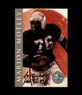 Marion Motley NFL Coa Signed 1998 HOF Signature Series /2500 Autograph