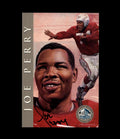 Joe Perry NFL Coa Signed 1998 HOF Signature Series /2500 Autograph