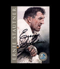 Ernie Stautner NFL Coa Signed 1998 HOF Signature Series /2500 Autograph