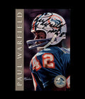 Paul Warfield NFL Coa Signed 1998 HOF Signature Series /2500 Autograph