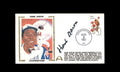 Hank Aaron PSA DNA Signed 1982 First Day Cover Cache FDC Cooperstown Autograph