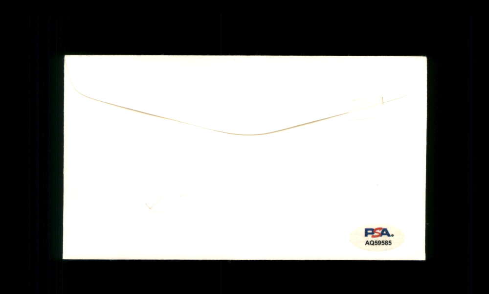 Hank Aaron PSA DNA Signed 1982 First Day Cover Cache FDC Cooperstown Autograph