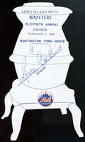 Kevin Collins PSA DNA Signed Mets 1970 Hot Stove Booster Club Die Cut Card Autograph