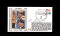 Tom Landry PSA DNA Signed 1990 First Day Cover Cache FDC Hall of Famer Autograph