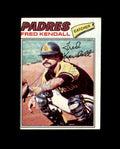 Fred Kendall Signed 1977 Topps San Diego Padres Autograph