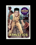 John Donaldson Signed Authentic 1969 Topps Oakland Athletics Autograph