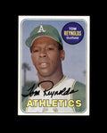 Tom Reynolds Signed Authentic 1969 Topps Oakland Athletics Autograph