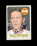 Dan Osinski Signed Authentic 1969 Topps Chicago White Sox Autograph