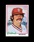 Jim Dwyer Signed 1978 Topps St. Louis Cardinals Autograph