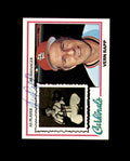 Vern Rapp Signed 1978 Topps St. Louis Cardinals Autograph