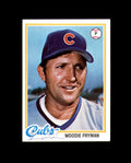 Woodie Fryman Signed 1978 Topps Chicago Cubs Autograph