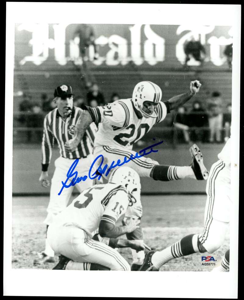 Gino Cappelletti PSA DNA Autograph 8x10 Photo Signed