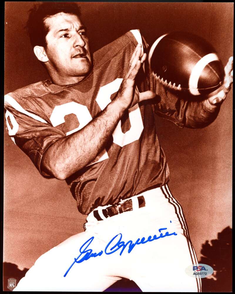 Gino Cappelletti PSA DNA Autographed 8x10 Photo Signed