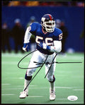 Lawrence Taylor JSA Coa Autograph 8x10 Photo Giants Signed