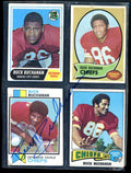 Buck Buchanan PSA DNA Autograph Laminated Four Topps Cards Signed