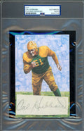 Cal Hubbard PSA DNA Autograph Goal Line Art Cut GLAC Signed
