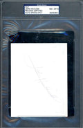 John Havlicek PSA DNA Autograph Album Page Celtics Signed