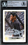 Oneil Cruz Beckett BAS Signed 2022 Topps Rookie Autographed