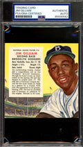 Jim Gilliam PSA DNA Vintage Signed 1954 Red Man Tobacco Autograph