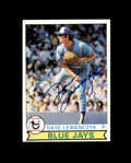 Dave Lemanczyk Signed 1979 Topps Toronto Blue Jays Autograph