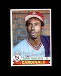 Garry Templeton Signed 1979 Topps St. Louis Cardinals Autograph