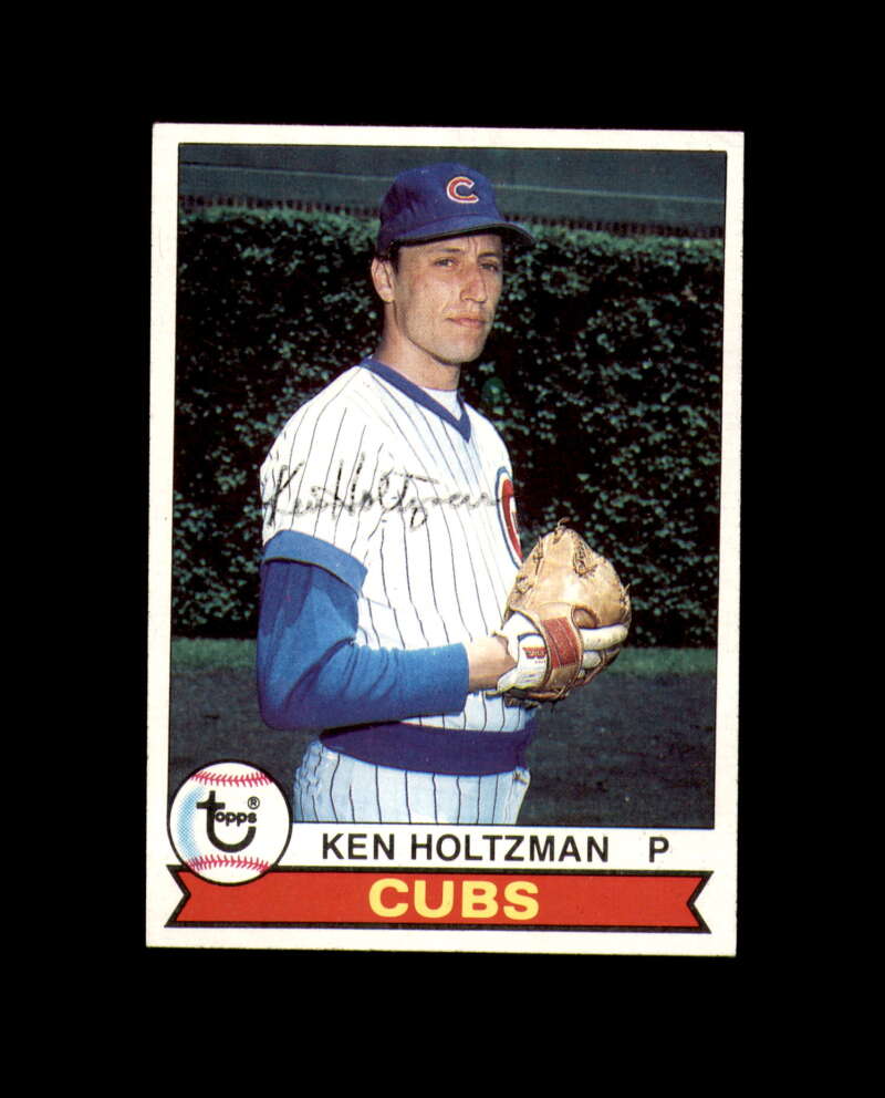 Ken Holtzman Signed 1979 Topps Chicago Cubs Autograph