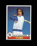 Steve Ontiveros Signed 1979 Topps Chicago Cubs Autograph