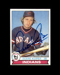 Duane Kuiper Signed 1979 Topps Cleveland Autograph