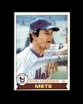 Ron Hodges Signed 1979 Topps New York Mets Autograph