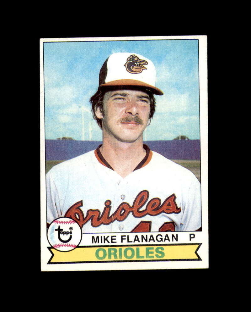 Mike Flanagan Signed 1979 Topps Baltimore Orioles Autograph