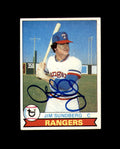 Jim Sundberg Signed 1979 Topps Texas Rangers Autograph