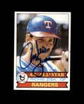 Richie Zisk Signed 1979 Topps Texas Rangers Autograph