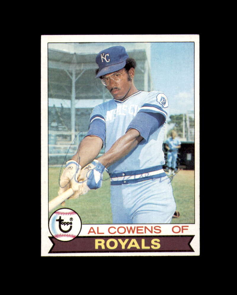 Al Cowens Signed 1979 Topps Kansas City Royals Autograph