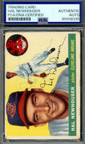 Hal Newhouser PSA DNA Vintage Signed 1955 Topps Autograph