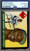 Sandy Amoros PSA DNA Signed 1955 Topps Autograph