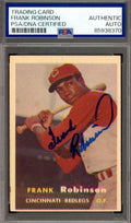 Frank Robinson PSA DNA Signed 1957 Topps Autograph